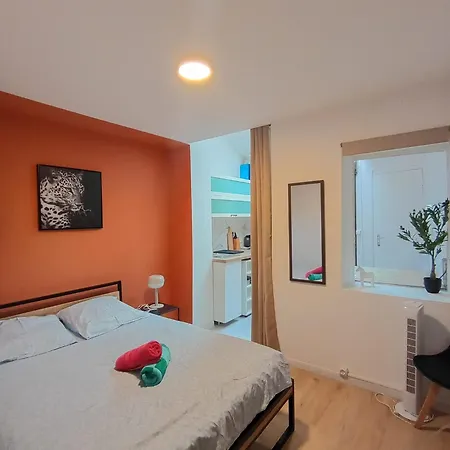 Modern In Downtown With High Speed Internet And Workspace * Roubaix
